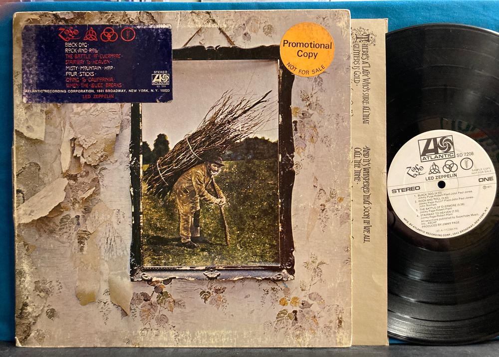 Planetary Sounds - Led Zeppelin - IV (White Label Promo, Porky/Pecko, AT/GP)