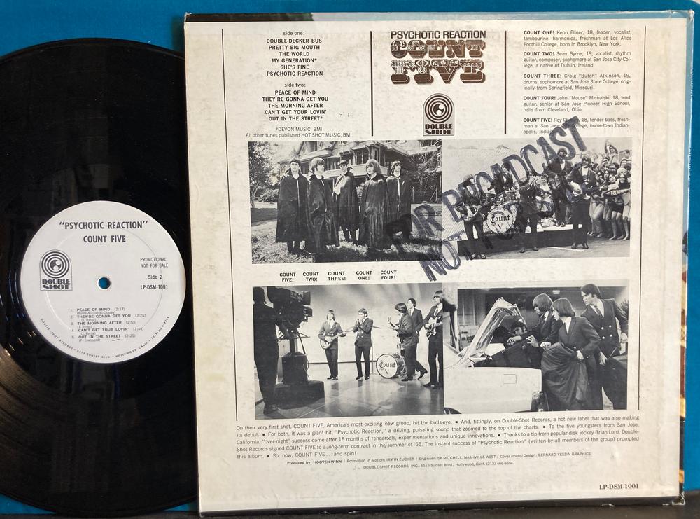Planetary Sounds - Count Five - Psychotic Reaction (White