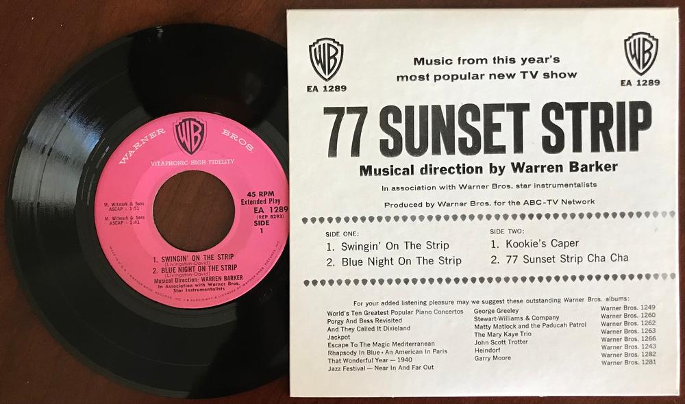 Planetary Sounds Barker Warren 77 Sunset Strip EP