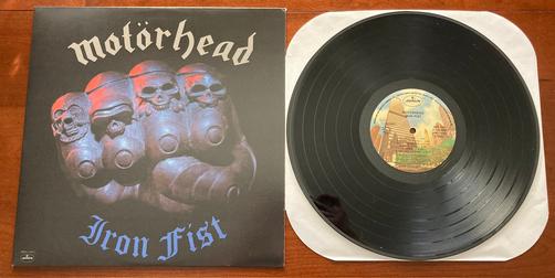 Motörhead Iron Fist Vinyl Record