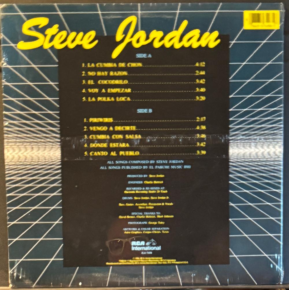 美品シュリンク付LP■STEVE JORDAN/TURN ME LOOSE■ Planetary Sounds - Jordan, Steve - Turn Me Loose (Sealed)