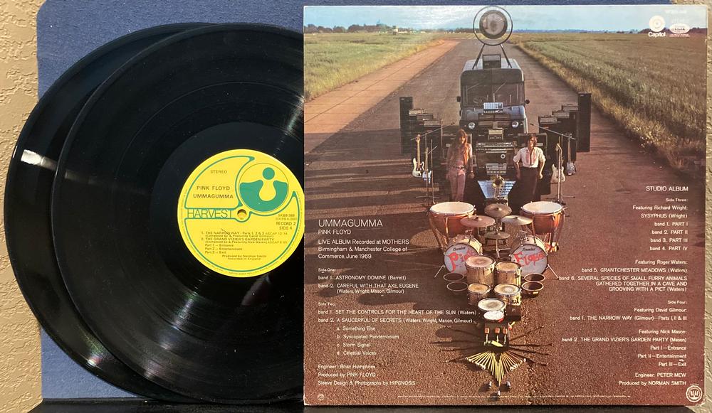 Planetary Sounds - Pink Floyd - Ummagumma (1st Press 2LP)
