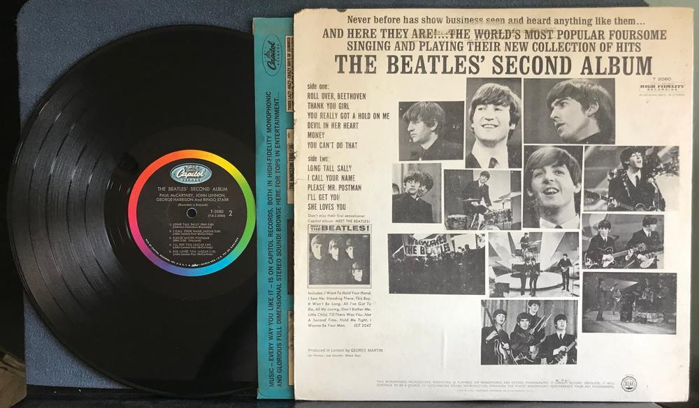 1964 The Beatles Album Long Tall Sally Capital Records Original
